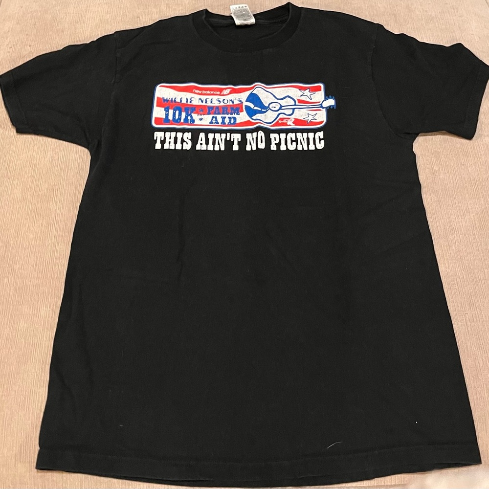 Black Mens Graphic Tee - "This Ain't No Picnic"